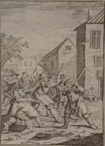 HOGARTH William 1697-1764,HUDIBRAS VANQUISHED BY TRULLA,Leonard Joel AU 2016-04-07