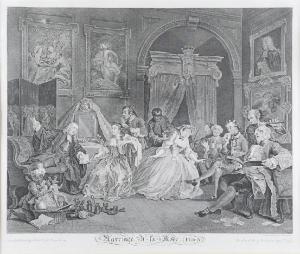 HOGARTH William 1697-1764,Marriage A la Mode - Plate IV,1743,Rempex PL 2012-05-16