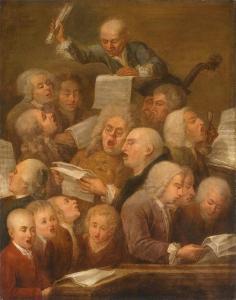 HOGARTH William 1697-1764,The Oratorio of Judith,1740,Villa Grisebach DE 2016-06-02