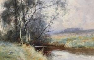 HOGG Archibald W 1800-1900,A Tranquil River Landscape,1905,John Nicholson GB 2019-01-30