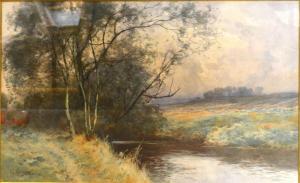 HOGG Archibald W 1800-1900,A Tranquil River Landscape,1905,Jacobs & Hunt GB 2020-08-27