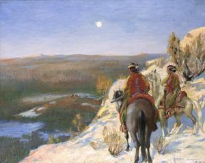 HOGNER NILES 1887-1970,Merry Xmas and Happy New Year,Altermann Gallery US 2016-08-12