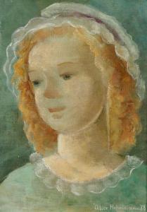 HOHERMANN Alice,Portrait de jeune fille aux cheveux blonds,1938,Millon & Associés 2020-05-13