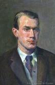 HOISTON C.M,Portrait of Archibald Fisher,International Art Centre NZ 2013-02-27