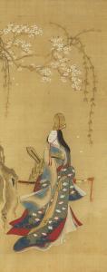 HOKUBA Arisaka, Teisai 1771-1844,Otokomai,Mainichi Auction JP 2023-08-03