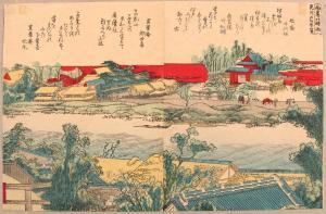 HOKUSAI Katsushika 1760-1849,Beide Ufer des Sennido-Flusses,Zeller DE 2012-09-13