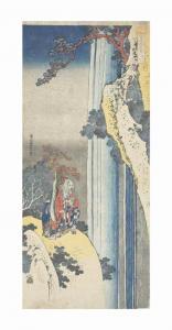 HOKUSAI Katsushika 1760-1849,LI BAI,1833,Christie's GB 2016-12-08