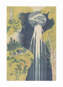HOKUSAI Katsushika,THE AMIDA WATERFALL IN THE FAR REACHES OF THE KISO,1832,Christie's 2016-12-08