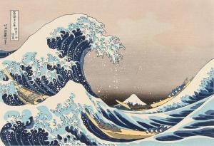 HOKUSAI Katsushika 1760-1849,Under The Wave Off Kanagawa,Jackson's US 2017-06-27