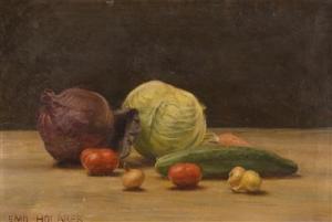 HOLAREK Emil 1867-1919,Still Life with Vegetables,Palais Dorotheum AT 2018-11-24