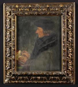 HOLBEIN Hans II 1497-1543,Portrait of Erasmus,19th Century,Wilkinson's Auctioneers GB 2017-10-01