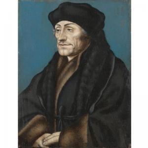 HOLBEIN Hans II 1497-1543,PORTRAIT OF ERASMUS OF ROTTERDAM (1466-1536),1522,Sotheby's GB 2006-12-07