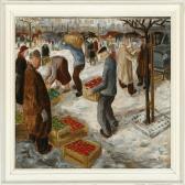 HOLBERG Claus 1900-1900,At the market,Bruun Rasmussen DK 2009-11-23