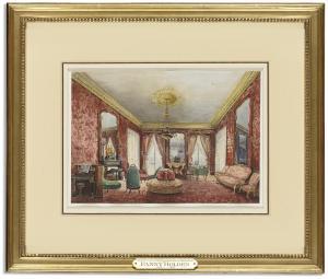 HOLDEN Fanny 1804-1863,A DRAWING ROOM, RUE DE RIVOLI, PARIS,Sotheby's GB 2011-10-18