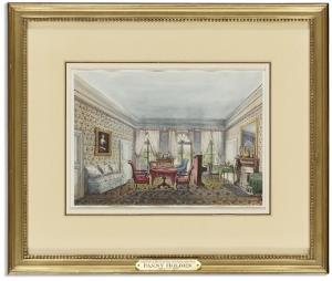 HOLDEN Fanny 1804-1863,THE DRAWING ROOM, PASSY, NEAR PARIS,Sotheby's GB 2011-10-18