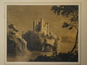 HOLDEN Robert,Castle with figures - Coningsburgh Castle,Rogers Jones & Co GB 2009-09-29