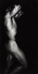 HOLDER Geoffrey 1930-2014,Male nude figure,Swann Galleries US 2023-08-17