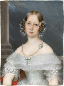 HOLDER Johann Michael,Bildnis der Prinzessin Marie von Württemberg,Galerie Bassenge 2019-11-28