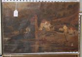 HOLDICK W,View of a Coastal Town,1829,Tooveys Auction GB 2009-07-15