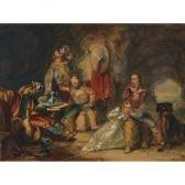 HOLDING Frederick,DAMSEL AND KNIGHT HELD CAPTIVE IN A CAVE WITH DRUN,1848,Waddington's 2019-05-04