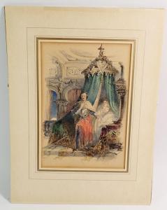HOLDING Frederick 1817-1874,scene from Macbeth,Smiths of Newent Auctioneers GB 2024-02-15