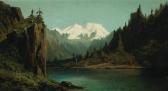 HOLDREDGE Ransome Gillet 1836-1899,Landscape with snow covered mountains,Bonhams GB 2011-04-05