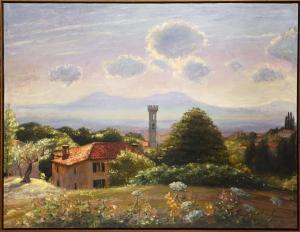 HOLDSWORTH Anthony 1945,Above Lucca,Clars Auction Gallery US 2011-06-11