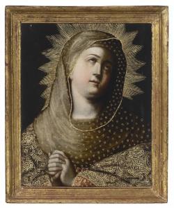 HOLGUIN MELCHOR PEREZ 1660-1732,Virgin of the Annunciation,Christie's GB 2024-03-15