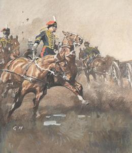 HOLIDAY Gilbert Joseph 1879-1937,THE ROYAL HORSE ARTILLERY,Dreweatts GB 2023-06-14