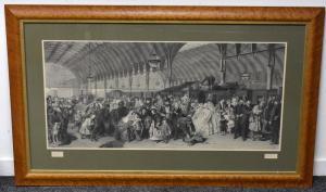 HOLL Francis 1815-1884,The Railway Station,20th century,Bamfords Auctioneers and Valuers 2018-12-05