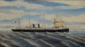 HOLLAND Alwyn H,PORTRAIT OF THE ORIENT COMPANY'S SS "OROYA,Mellors & Kirk GB 2017-03-22