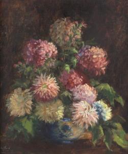 HOLLAND 1900-1900,Chrysanthemums,Simon Chorley Art & Antiques GB 2017-05-23