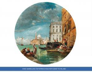 HOLLAND James 1799-1870,“La Giudecca Venezia,1860,Palais Dorotheum AT 2024-02-21