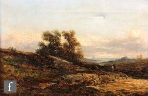 HOLLAND John I 1831-1879,Figures on a moorland track,Fieldings Auctioneers Limited GB 2022-04-21