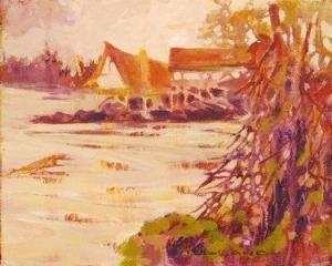 HOLLAND PAT,homestead by a
lakeside with trees to the foreg,Fieldings Auctioneers Limited 2011-01-12