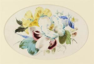 HOLLAND Thomas 1799-1870,still-life of flowers,Ewbank Auctions GB 2021-06-17