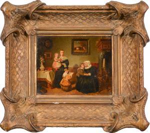 HOLLANDER Hendrik 1823-1884,Dutch Interior Scene,Mellors & Kirk GB 2023-02-14