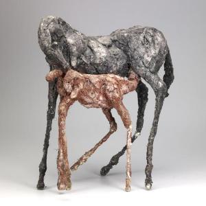 HOLLANDER Siri 1959,Mare and Foal,Rago Arts and Auction Center US 2010-06-18