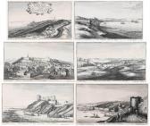 Hollar Wenceslaus 1607-1677,Divers Prospects in and about Tangier,Brunk Auctions US 2021-12-04
