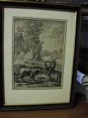 Hollar Wenceslaus 1607-1677,Landscape with a wolf, a goat and a sheep,Bonhams GB 2005-03-08