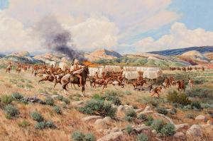 HOLLEBEKE KARIN 1950,Broken Treaties,Scottsdale Art Auction US 2023-04-14