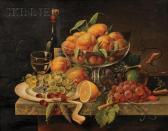 HOLLEN John Edward 1814-1881,Still Life with Fruit,1862,Skinner US 2010-09-24