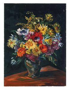 HOLLENSTEIN Stephanie 1886-1944,A bouquet of flowers,1931,Palais Dorotheum AT 2024-03-14