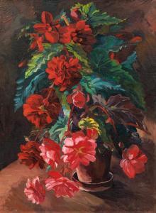 HOLLENSTEIN Stephanie 1886-1944,Still life with flowers,im Kinsky Auktionshaus AT 2020-03-04