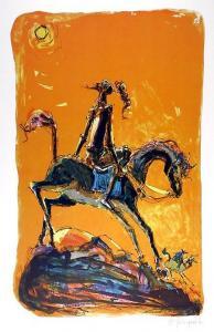 HOLLINGSWORTH Alvin Carl 1928-2000,Don Quixote 2,1979,Ro Gallery US 2010-02-25