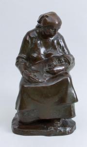 HOLLISTER Antoinette B 1873,MOTHER AND CHILD,2011,Stair Galleries US 2017-06-24