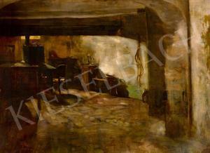 HOLLOSY Simon 1857-1918,Dimmed Lights,1887,Kieselbach HU 2018-10-07