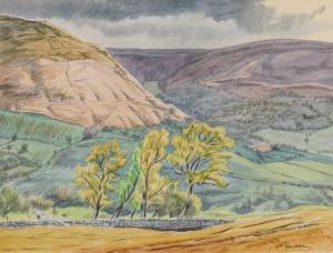 HOLLOWAY Edgar 1914-2008,Capel-y-Ffin from Box Bush,1970,Rogers Jones & Co GB 2023-11-18