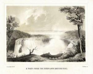 HOLLOWAY Fred H 1840-1853,vedute delle Cascate del Niagara,1846,Gonnelli IT 2020-05-26