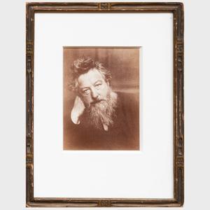 HOLLYER Frederick 1837-1933,Portrait of William Morris,1980,Stair Galleries US 2021-08-05